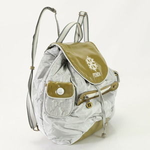 Fendi Snowflake Tote Bag Sequin Rucksack